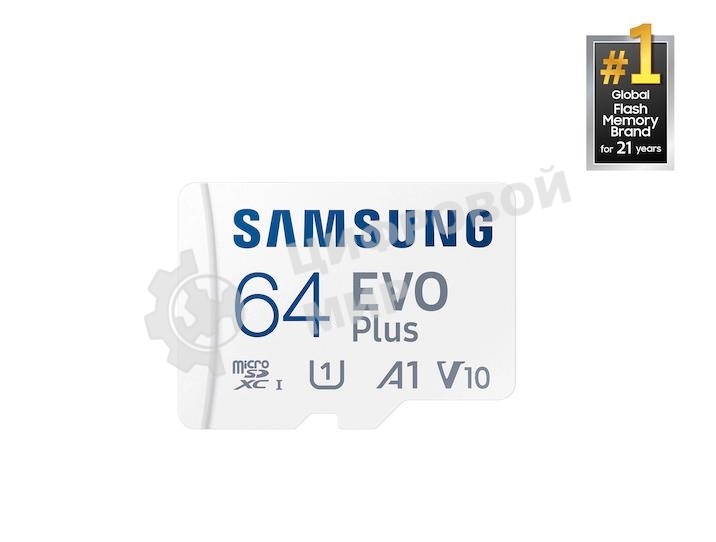 Флеш карта MICRO SDXC EVO+ 64Gb V10 W/A MB-MC64SA/CN Samsung
