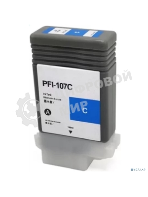 Картридж струйный NVPrint PFI-107C (NV-6706B001) Cyan для Canon imagePROGRAF iPF670/680/770 (130 мл)