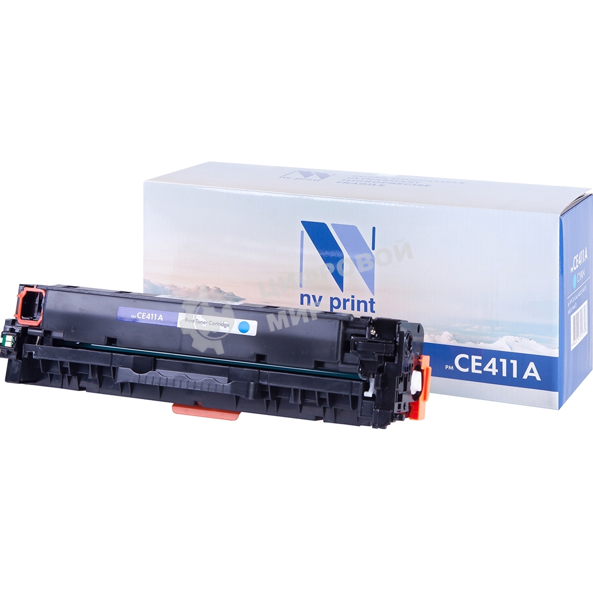 Картридж лазерный NVPrint совместимый HP CE411A Cyan для CLJ Color M351/M375/M451/M475 (2600k)