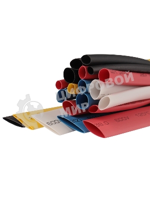 Термоусаживаемые трубки Rexant AUTO PLUS 2:1 (Набор 19 шт.)