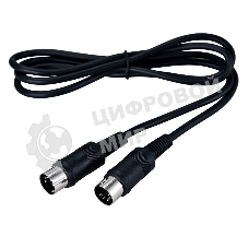 Шнур Rexant DIN 5 Pin - DIN 5 Pin, длина 1,2 метра