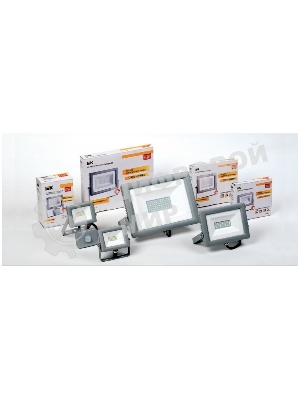 Прожектор СДО 07-70 LED 70Вт IP65 6500К сер. IEK LPDO701-70-K03