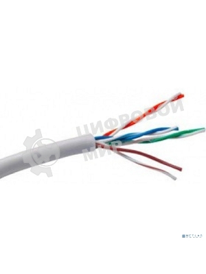 Кабель Exegate EX138965RUS UTP 4 пары кат.5e Exegate CCA Light, 305м pullbox, серый