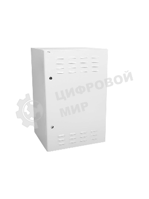 Шкаф уличный всепогодный настен. 15U (600х300), передняя дверь вент. (ШТВ-Н-15.6.3-4ААА)