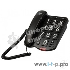 Телефон проводной Ritmix RT-520 черный