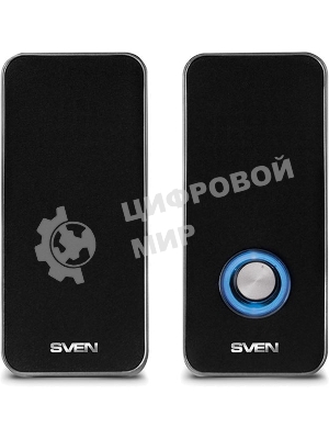 Акустическая система 2.0 SVEN 325, черный, USB, мощность 2x3 Вт(RMS) SVEN 325, черный, USB, акустическая система 2.0, мощность 2x3 Вт(RMS)