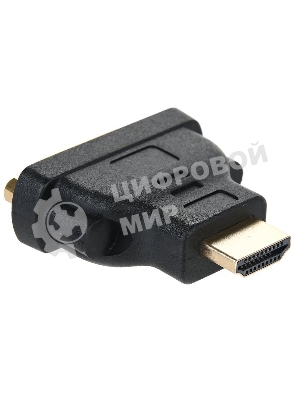 Переходник HDMI/DVI-D 19M/25F VCOM позолоченные контакты, VAD7819