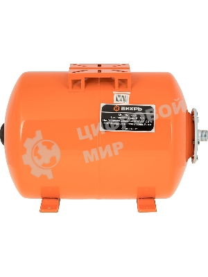Гидроаккумулятор ВИХРЬ ГА-50 50л для поверхностных свыше 1000Вт для скважинных до 1000Вт