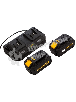 Цепная пила аккумуляторная бесщет. Denzel RCS400-36, Li-ion, 36 В, 4 А·ч, шина 400 мм/58610