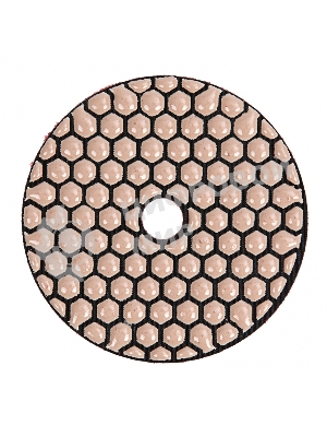 Алмазный гибкий шлифовальный круг Matrix, 100 мм, P 400, сухое шлифование, 5 шт.