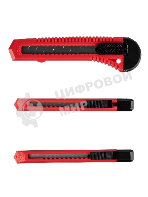 Набор ножей Matrix, выдвижные лезвия, 9-9-18 мм, 3 шт.