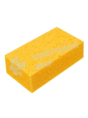 Губка целлюлозная для удаления эпоксидной затирки Сибртех 160x90x50мм