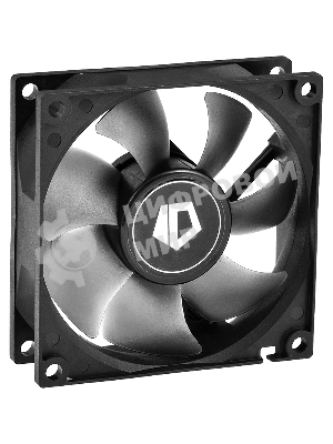 Вентилятор для корпуса ID-Cooling NO-8025-SD черный, 80 мм, 2000 об/мин, 21 дБ, 3 pin