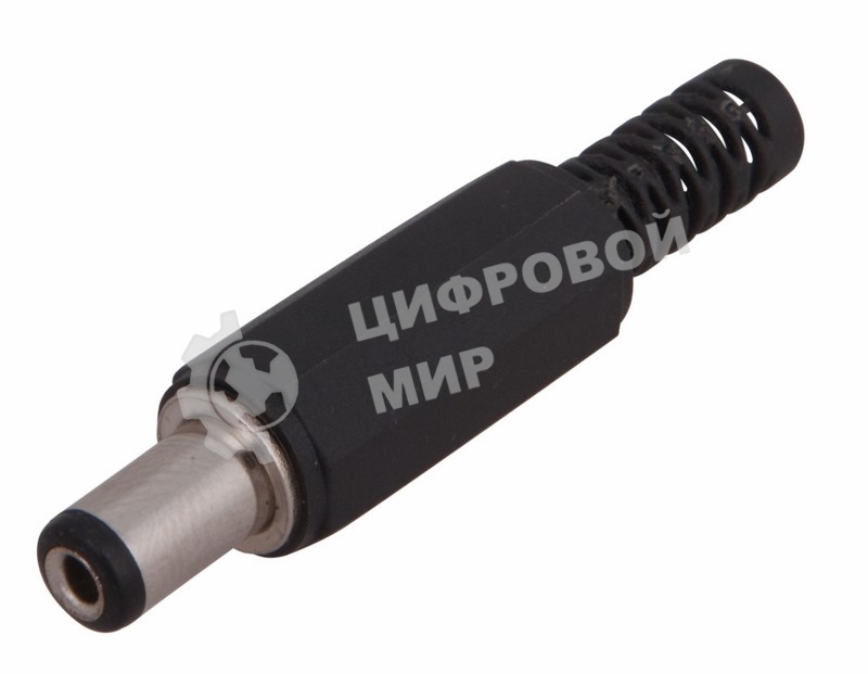 Разъем питания Rexant штекер 2.1х5.5х10мм