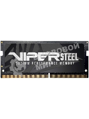Оперативная память Patriot Viper Steel, DDR4, 16GB (1x16 GB), 2400 MHz, CL15 SO-DIMM