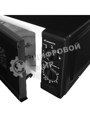 Микроволновая печь Starwind SWM5720 черный, 20 л, 700 Вт, переключатели - поворотный механизм