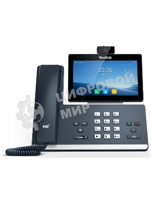 Телефон YEALINK SIP-T58W with camera, видеотерминал, Android, WiFi, Bluetooth, GigE, CAM50, без БП, шт