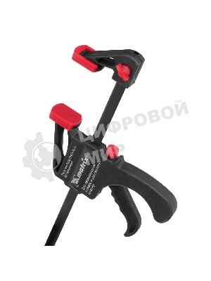 Струбцина универсальная Matrix, быстрозажимная, F-образная, 200 х 315 х 45 мм, пластиковый корпус