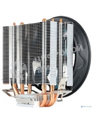 Кулер для процессора AeroCool/Formula Verkho 3 Plus серебристый, 120 мм, алюминий/медь, 2000 об/мин, 26.7 дБ, 4 pin, 125 Вт, 134 мм