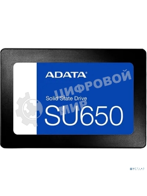 Накопитель SSD ADATA SU650, 512Gb, SATA III, 2.5