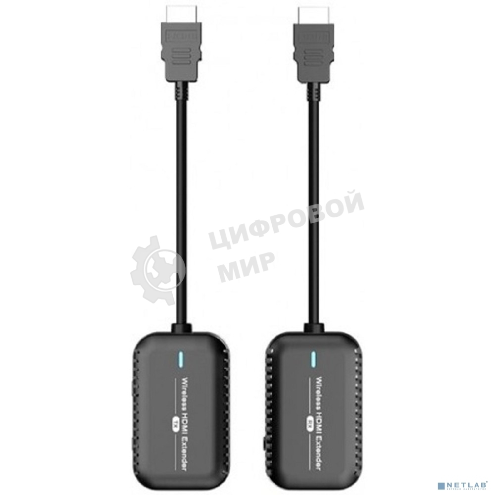 Удлинитель сигнала HDMI беспроводной 30м 1080p KS-is KS-827