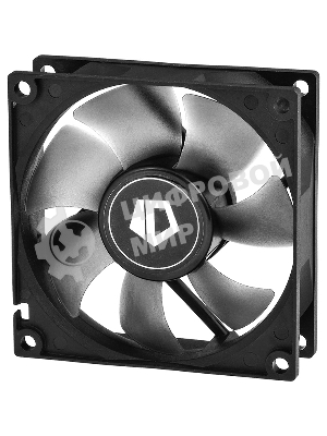 Вентилятор для корпуса ID-Cooling NO-8025-SD черный, 80 мм, 2000 об/мин, 21 дБ, 3 pin