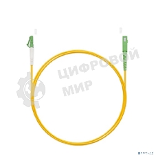 Комм. шнур оптический Cabeus FOP(s)-9-LC/APC-SC/APC-5m Шнур оптический simplex LC/APC-SC/APC 9/125 sm 5м LSZH