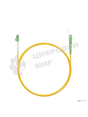 Комм. шнур оптический Cabeus FOP(s)-9-LC/APC-SC/APC-5m Шнур оптический simplex LC/APC-SC/APC 9/125 sm 5м LSZH