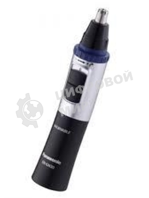 Триммер Panasonic ER-GN30-K черный/серебристый (насадок в компл:1шт)