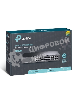 Коммутатор TP-Link SMB TL-SF1024D Коммутатор 24-port 10/100M Switch