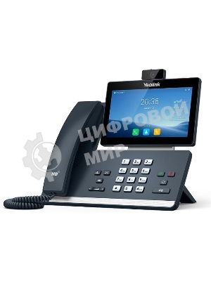 Телефон YEALINK SIP-T58W with camera, видеотерминал, Android, WiFi, Bluetooth, GigE, CAM50, без БП, шт
