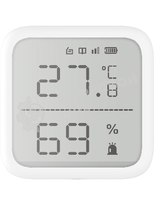 Датчик темпер./влажн. Hikvision DS-PDTPH-E-WE