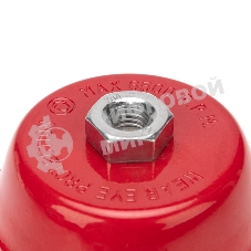 Щетка чашечная для УШМ Kranz 125 мм М14 крученая