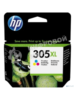 Картридж струйный HP 305XL 3YM63AE многоцветный (200 стр.) для HP DJ 2320/2710/2720