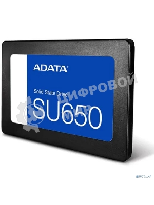 Накопитель SSD ADATA SU650, 512Gb, SATA III, 2.5