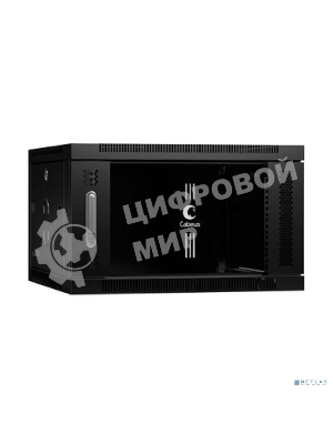 Шкаф телекоммуникационный настенный Cabeus SH-05F, 19