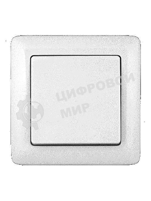 Выключатель 1-кл. СП Хит 6А IP20 белый SchE VS16-133-B