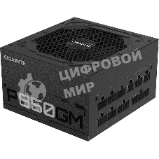 Блок питания Gigabyte GP-P850GM RTL, 850Вт, 80 PLUS Gold, 120мм, модульный, черный