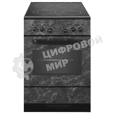 Плита электрическая Gefest ЭП Н Д 6560-03 0053 черный, конфорок 4 шт, духовка 55 л, 60 см x 85 см x 60 см
