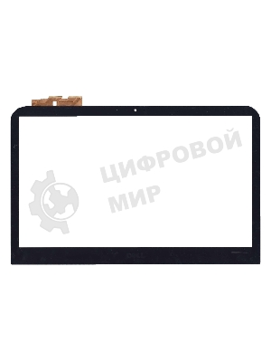 Сенсорное стекло (тачскрин) для Dell Inspiron 14R 5421 3421, черный