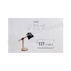 Светильник настольный СТАРТ CT83, E27, до 40Вт, 1,5м, черный