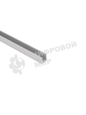 Профиль алюминиевый анодированный для гибкого неона Neon-night 16х16мм, 2м