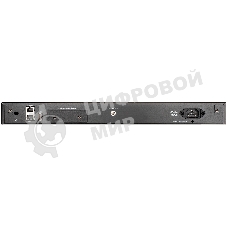 Коммутатор управляемый L3 стекируемый D-Link DGS-3130-54PS/B (L3) 48x1Gbит/с 2x10Gbит/с 4SFP+ 48PoE+ 370W управляемый