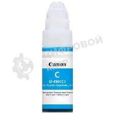 Чернила Canon GI-490C 0664C001 голубой (70 мл) для Canon Pixma G1400/2400/3400