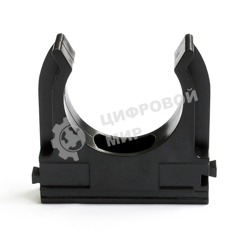 Крепеж-клипса Rexant для трубы ø 32 мм, черная (100 шт./уп.)