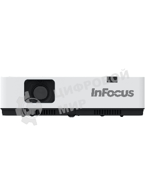 Проектор INFOCUS IN1049 3LCD, 5000 lm, WUXGA, 1.371.65:1, 50000:1, (Full 3D), 16W, 2хHDMI 1.4b, VGA in, CompositeIN, 3,5 мм audio IN, RCAx2 IN, USB-A, VGA out, 3,5 audio OUT, RS232, Mini USB B serv, RJ45, 3,3 кг
