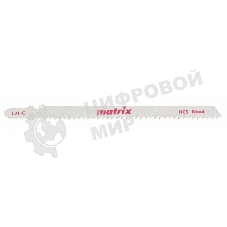 Полотна для электролобзика Matrix по дереву, 3 шт.T311C, 100 x 2,75 мм, HCS