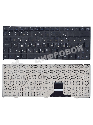 Клавиатура для ноутбука DNS 0121598, 0121595 черная