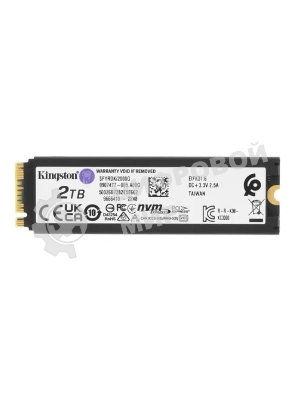Накопитель SSD Kingston Fury Renegade, 2Tb, PCIe 4.0 x4, M.2 2280, NVMe, R/W 7300/7000