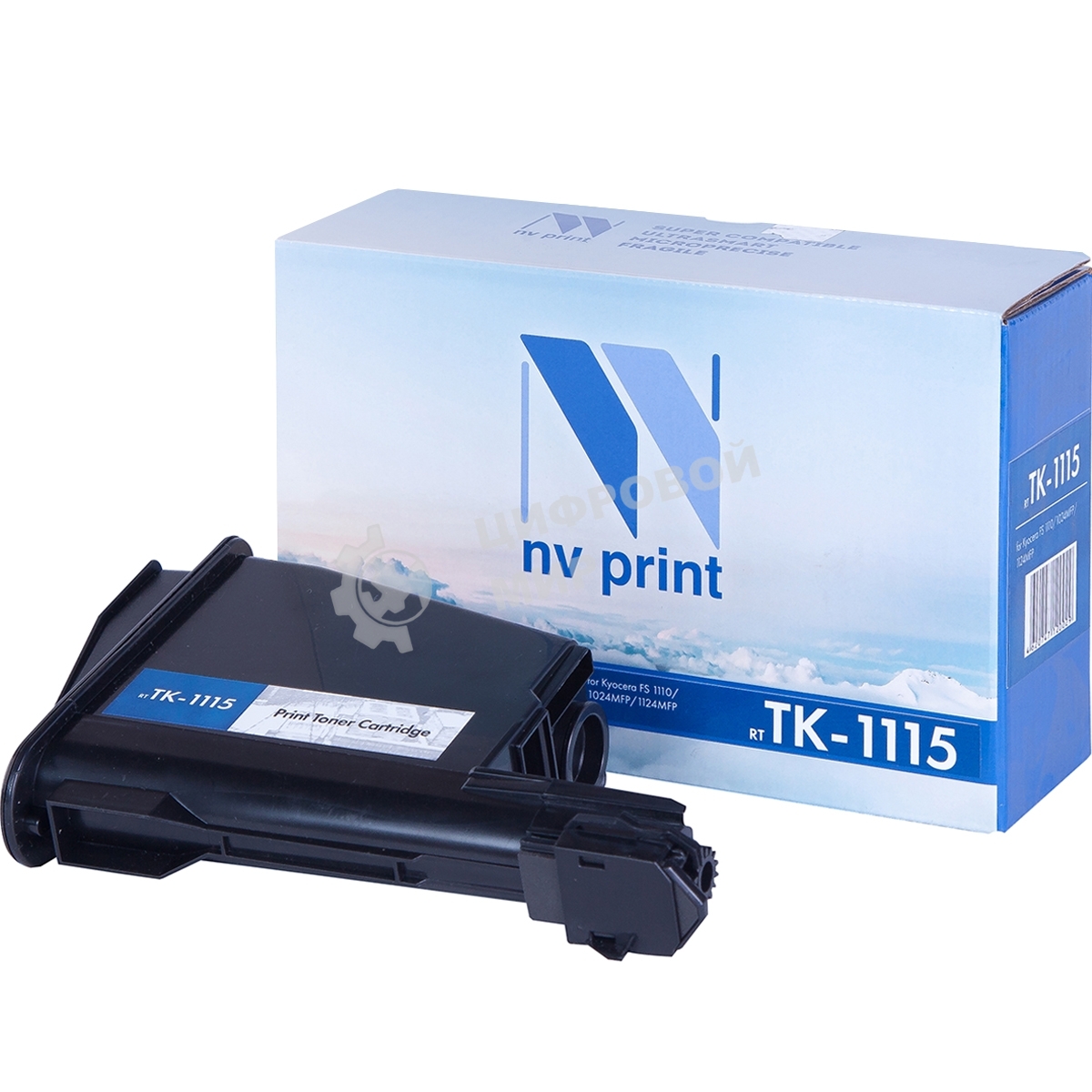 Картридж NVPrint совместимый Kyocera TK-1115 для FS-1041/FS1220MFP/FS1320MF (2100k)